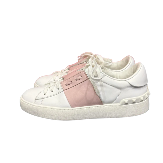 Valentino Open Sneakers (Pink) (Womens)