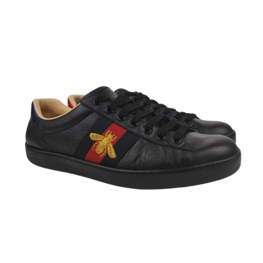 Gucci Ace Sneakers (Black)