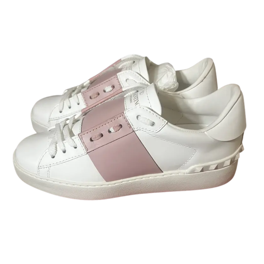 Valentino Open Sneakers (Pink) (Womens)