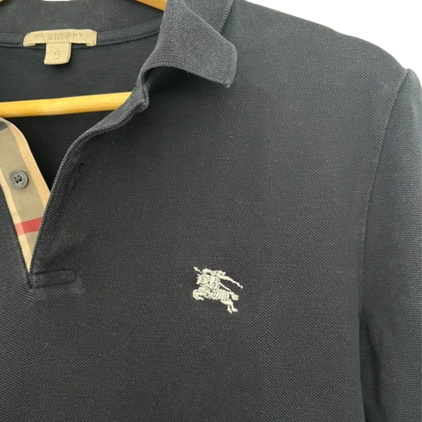 Burberry Polo Shirt (Black)