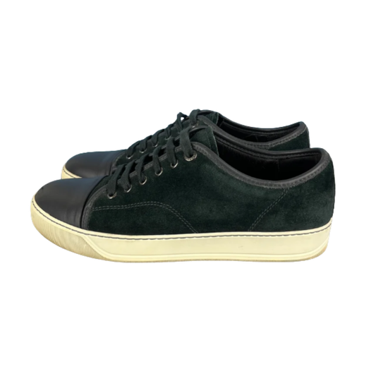 Lanvin Cap Toe Sneakers (Black)