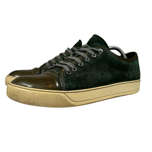 Lanvin Cap Toe Sneakers (Green)