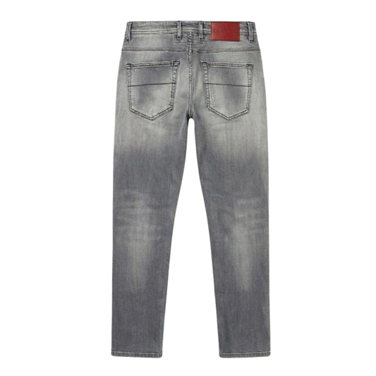 Tramarossa Distressed Slim-fit Jeans (Grey) New)