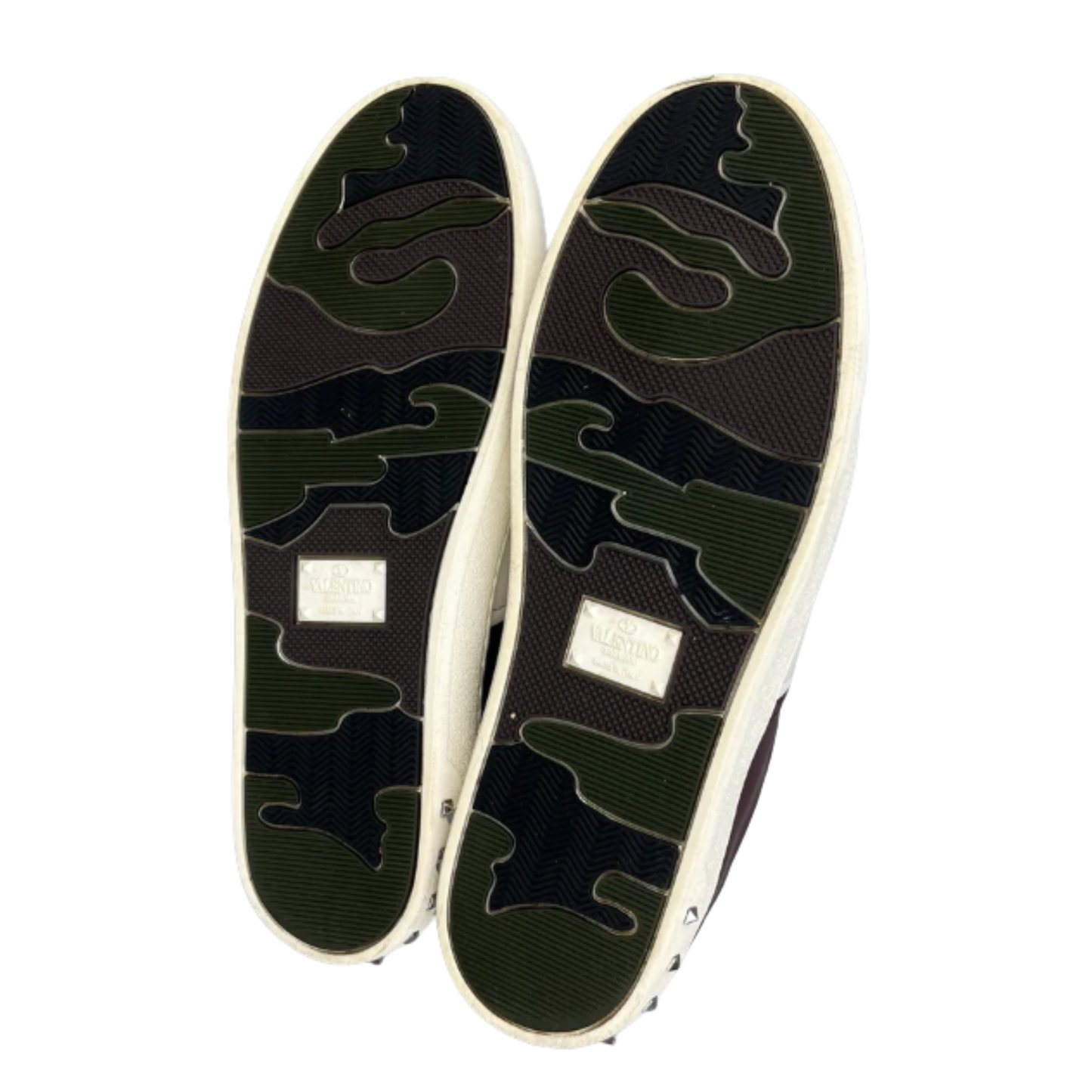 Valentino Garavani Flycrew Sneakers (Burgundy)