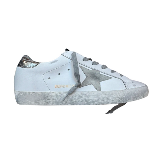Golden Goose Special Edition Superstar Sneakers (Gold Heel) (Womens) (New)
