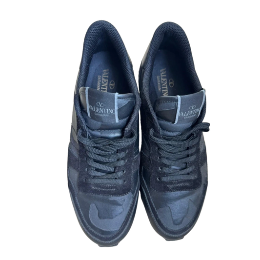 Valentino Garavani Rockrunner Sneakers (Black)