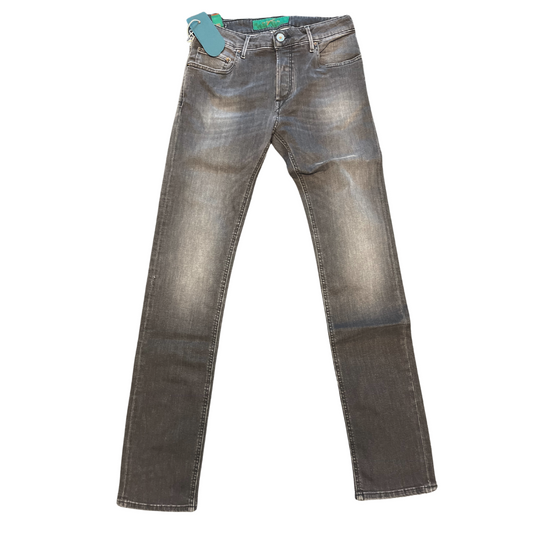 Handpicked Ravello Slim Fit Jeans (Dark Grey) (New)