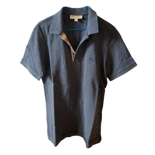 Burberry Polo Shirt (Dark Grey)