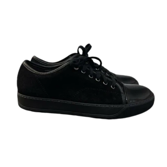 Lanvin Cap Toe Sneakers (Black)