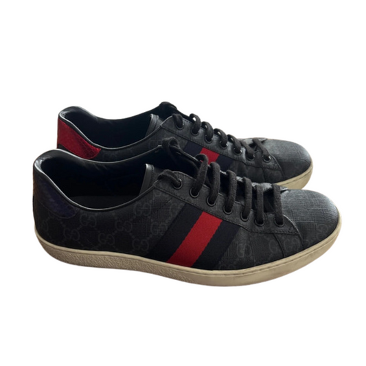 Gucci Ace Sneakers (Black)
