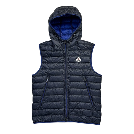 Moncler Morellet Gilet Down Vest (Navy)