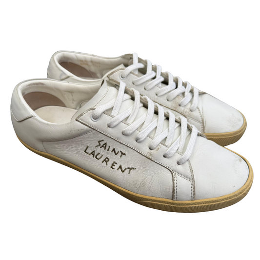 Saint Laurent Sl 06 Sneakers (White)