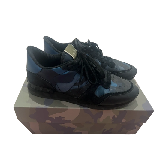 Valentino Garavani Rockrunner Sneakers (Navy)