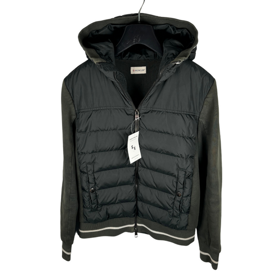 Moncler Maglia Cardigan Jacket (Dark Green)