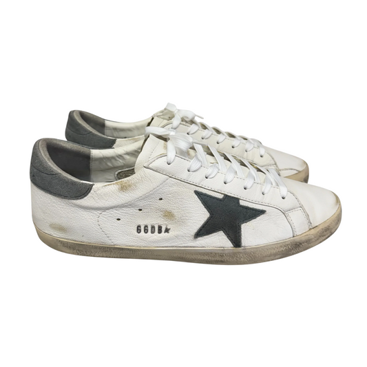 Golden Goose Superstar Sneakers (White Grey)