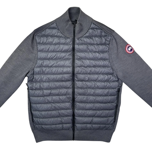Canada Goose Hybrid Cardigan Jacket (Dark Grey)