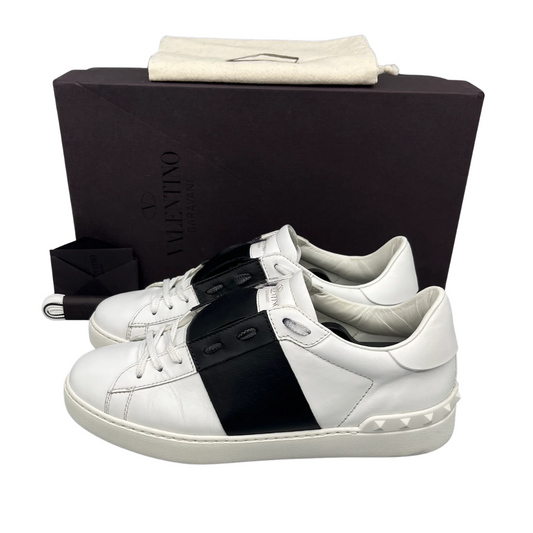 Valentino Garavani Open Sneakers (White Black)
