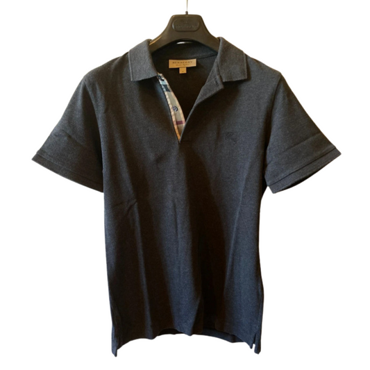 Burberry Polo Shirt (Dark Grey)