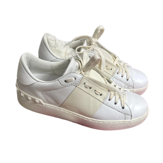 Valentino Garavani Open Sneakers (Patent Yellow) (Women's)