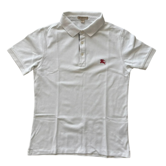 Burberry Polo Shirt (White)