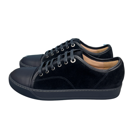 Lanvin Cap Toe Sneakers (Navy)