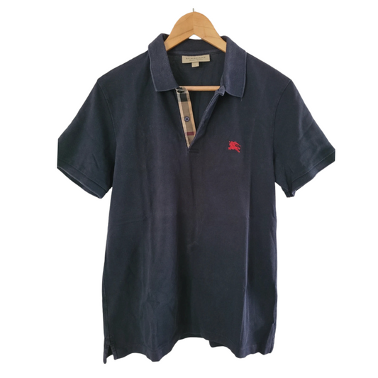 Burberry Polo Shirt (Navy)