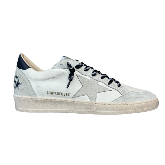 Golden Goose Ballstar Sneakers (White Grey) (New)