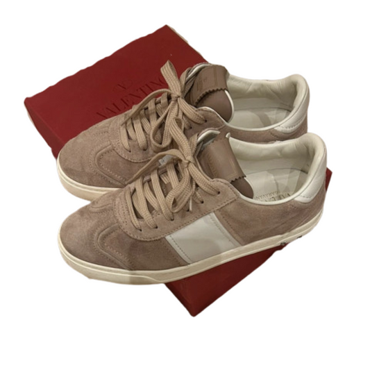 Valentino Garavani Flycrew Sneakers (Beige) (Womens)