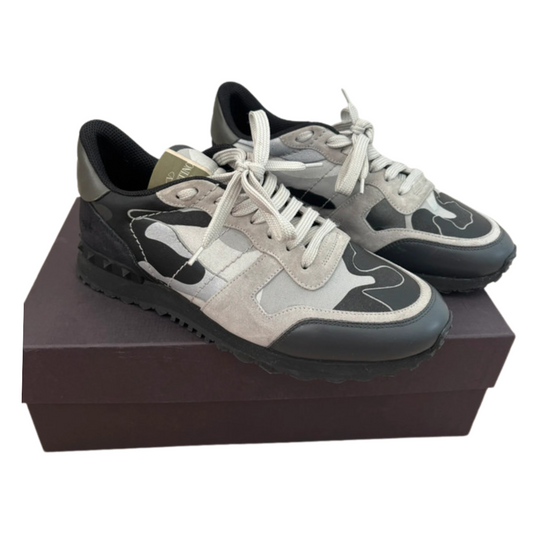 Valentino Garavani Rockrunner Sneakers (Black)