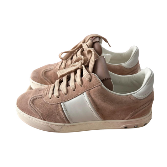 Valentino Garavani Flycrew Sneakers (Pink) (Womens)