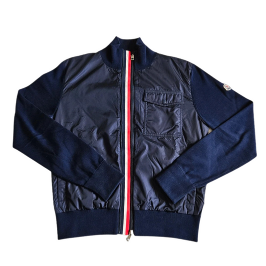 Moncler Cardigan Vest (Navy)