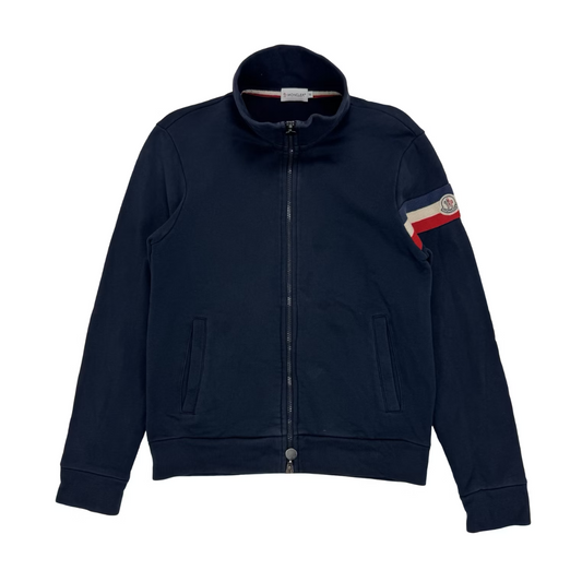 Moncler Maglia Zip Sweatshirt (Navy)
