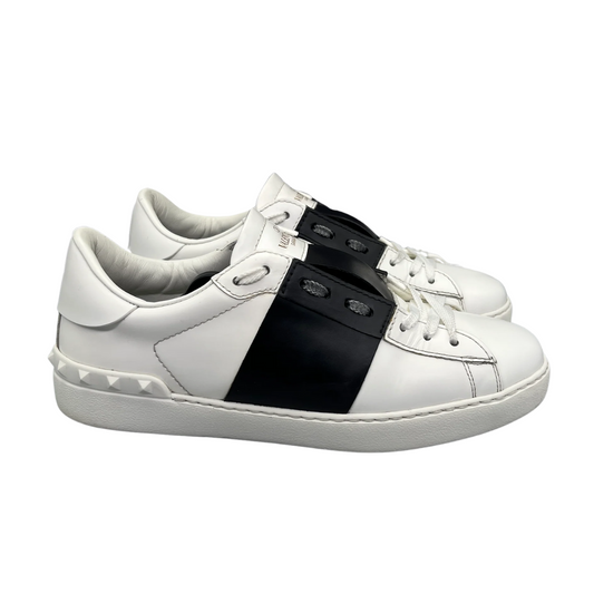 Valentino Garavani Open Sneakers (White Black)