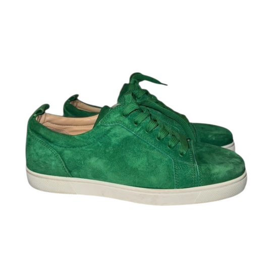 Christian Louboutin Louis Junior Sneakers (Velvet Green)