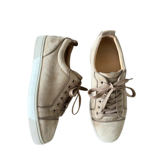 Christian Louboutin Louis Junior Sneakers (Beige)
