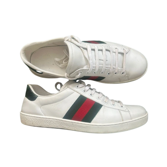 Gucci Ace Sneakers (White)