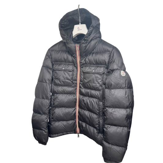 Moncler Morane Hooded Down Jacket (Black)