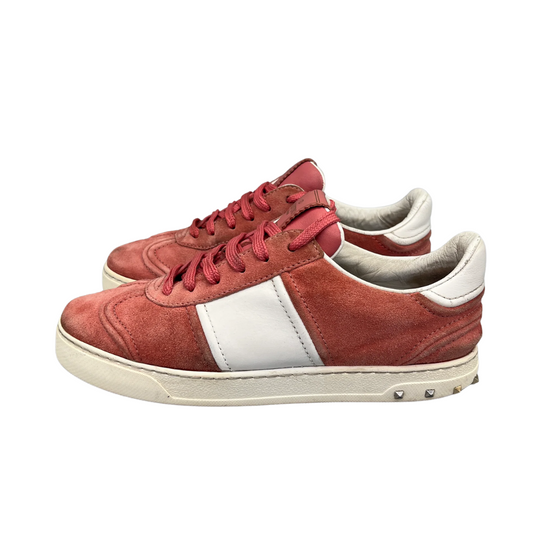 Valentino Garavani Flycrew Sneakers (Pink) (Womens)