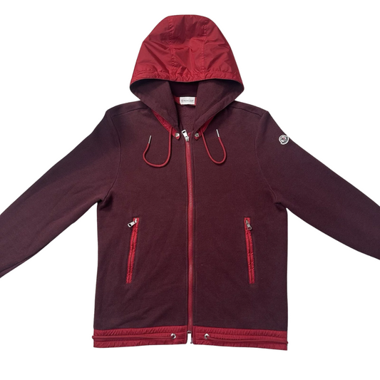 Moncler Maglia Cardigan Jacket (Burgundy)