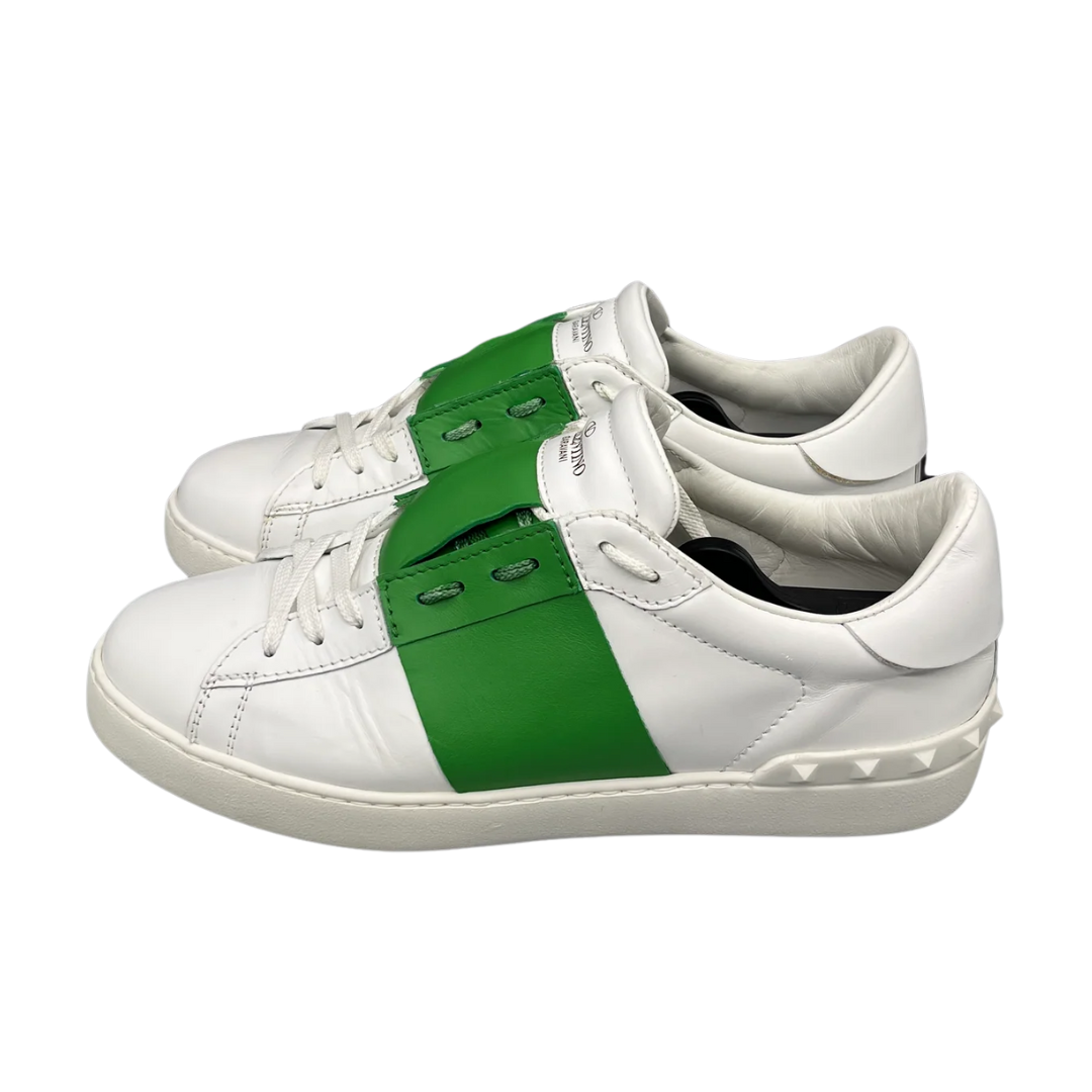 Valentino Garavani Open Sneakers (White Green) – Store Enda AB