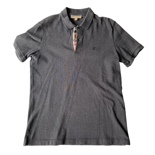 Burberry Polo Shirt (Dark Grey)