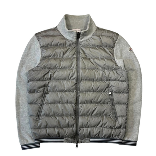 Moncler Maglia Cardigan Jacket (Grey)