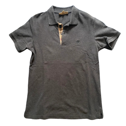 Burberry Polo Shirt (Dark Grey)