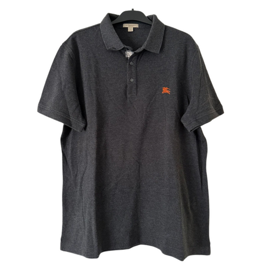 Burberry Polo Shirt (Dark Grey)