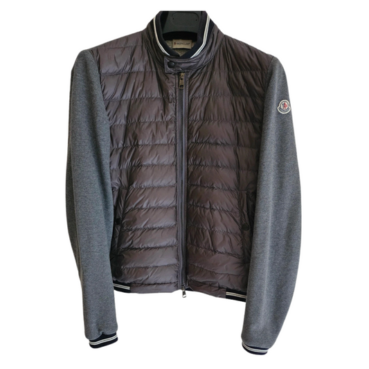 Moncler Maglia Cardigan Jacket (Grey)