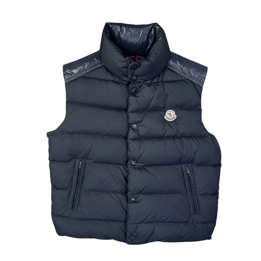Moncler Cheval Down Gilet Vest (Black)