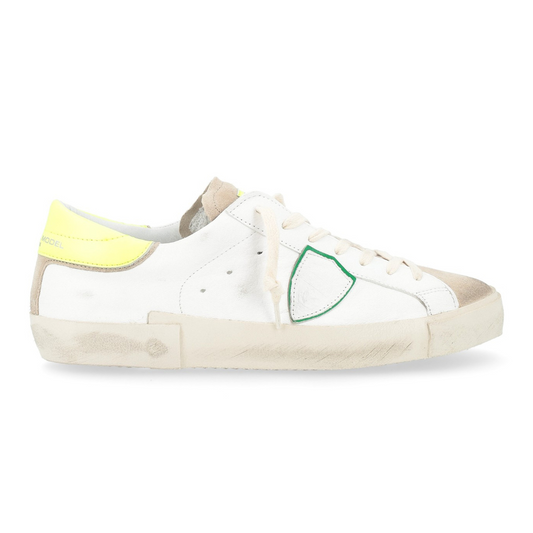 Philippe Model PRSX Sneakers (Yellow heel) (New)