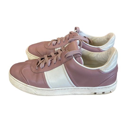 Valentino Garavani Flycrew Sneakers (Pink) (Womens)