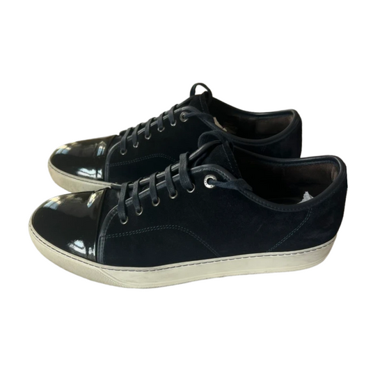 Lanvin Cap Toe Sneakers (Navy)