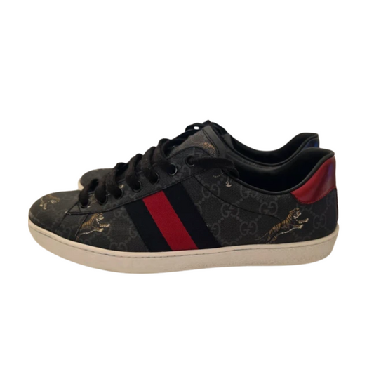 Gucci Ace Sneakers (Black)